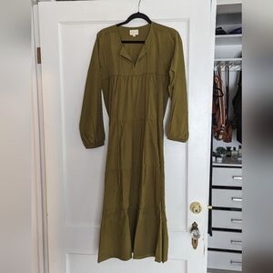 Maelu Olive Willow dress - Small
